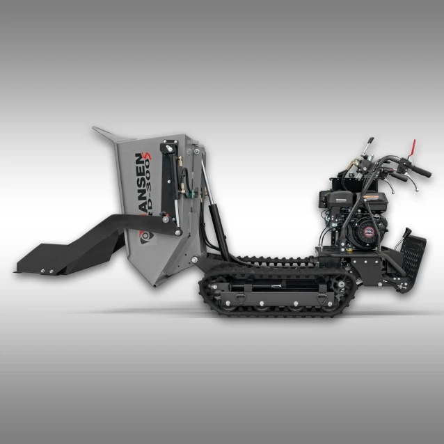 Napęd gąsienicowy gwarantujący trakcję w trudnym terenie